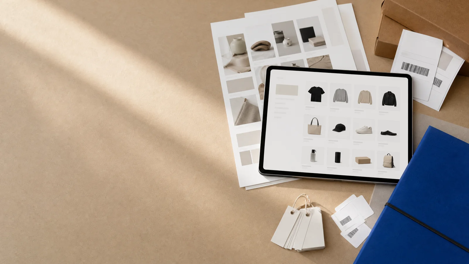 E-commerce product operations visual